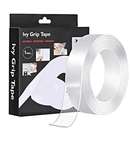 Cinta Doble Faz Adhesiva Silicona Multiusos Reutilizable CTP-5M
