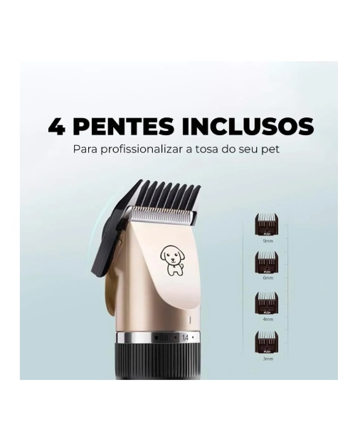 Máquina De Aseo para Perros Y Gatos 10 piezas CW-LFJ - imagen 3