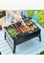 KP-1 Parrilla Asador De Carbón Plegable Mini Portátil Aire Libre 36*29 - Imagen 6