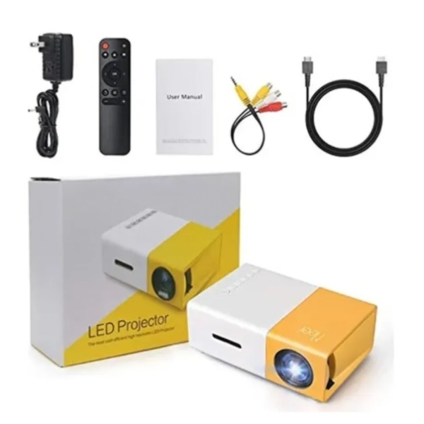 Proyector mini Genérica 600lm YG-300 - Imagen 3