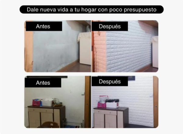 Panel Adhesivo Decorativo Vinilo Adhesivo Pared Set x170*70CM-P - Imagen 6
