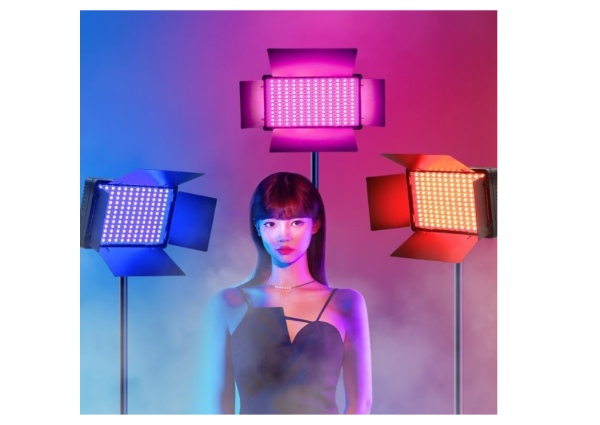 Panel de luz LED profesional recargable 600RGB - Imagen 4
