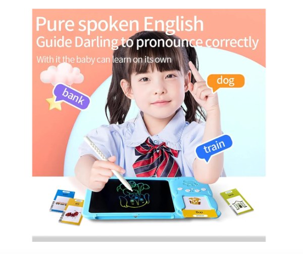 Lector De Palabras Interactivo Con Tablero Led Magico 2 En 1 Y5 - Imagen 3