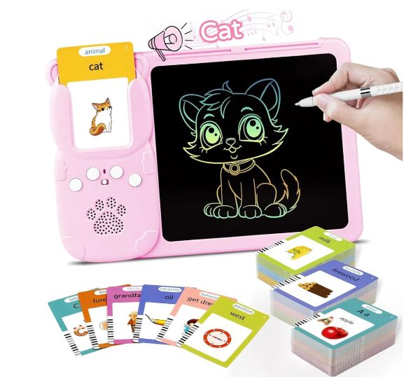 Lector De Palabras Interactivo Con Tablero Led Magico 2 En 1 Y5 - Imagen 4