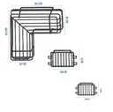 Organizador de baño x 3 BA-3PCS - Imagen 2