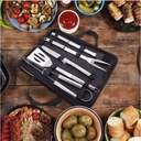 Set de BBQ de 15 piezas acero inoxidable SD-15 - Imagen 3