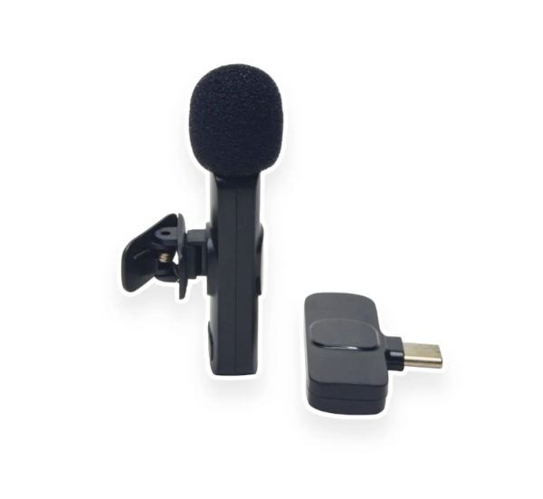 Micrófono Inalámbrico Para Celular Entrada Tipo C K8-TC - Imagen 3