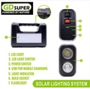 Kit de sistema de lámpara solar LED GD PLUS GD-17 - Imagen 2