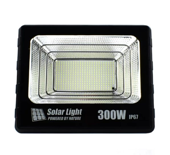 Reflector Lampara Led Panel Solar Exterior 300w Gd-300H - Imagen 2