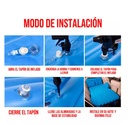 Colchon Inflable Para Autos 2 Almohadas Compresor JG316 - Imagen 2