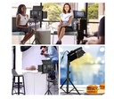 Panel Luz Led Fotografia B800 Led Lampara+ TriPode 2 baterias - Imagen 3