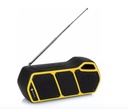 Parlante Solar Recargable Bluetooth Fm Radio + Linterna Usb cl-823 - Imagen 3