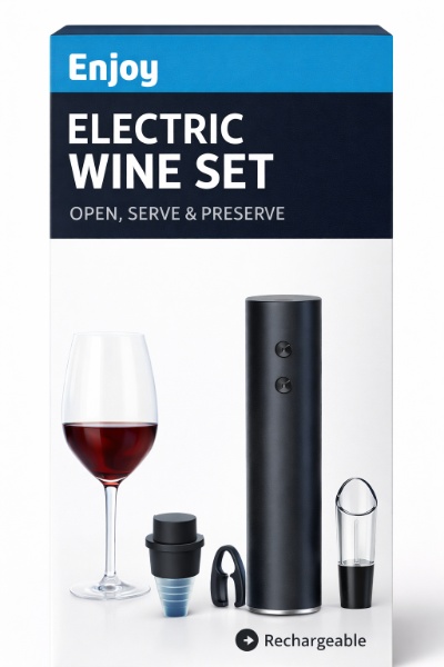 Descorchador de vino electrico EW-4PCS - Imagen 2