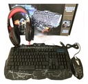 Combo Gamer Teclado con luces Mouse + Audífonos JG1200 - Imagen 2
