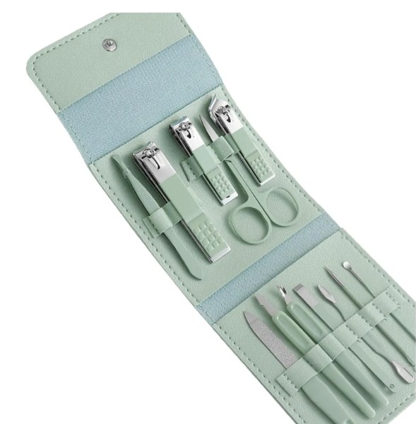 KIT Juego De 12 Tijeras De Manicura Portátiles De Acero Inoxidable TZ12 - Imagen 3