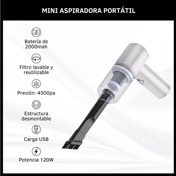 Aspiradora Portátil 2021XX - Imagen 2