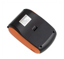 Mini Impresora Termica Portatil Recibos Inalámbrica Naranja JK-5804P  - Imagen 3