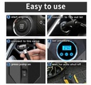 Compresor De Aire Digital Para Carro Automóvil, Bomba Infladora Portátil C1399-1 - Imagen 3