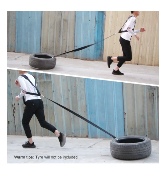  Cinturón De Entrenamiento Ajustable - Resistencia HM-1056 - Imagen 2