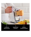 Rallador De Queso Con Trituradora De Ajo, Rallador CG-3P - Imagen 4