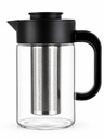 Jarra De Vidrio Para Té O infusiones Con Tapa y separador, Capacidad Grande 1.000 LTS  57-1 - Imagen 2