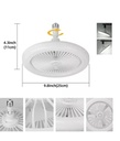 Ventilador Lámpara Led E27 Con Control Remoto techo VE-LED  - Imagen 2