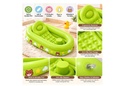 Bañera inflable con respaldo acolchado y asiento de apoyo, bañera portátil ICB-2 - Imagen 3