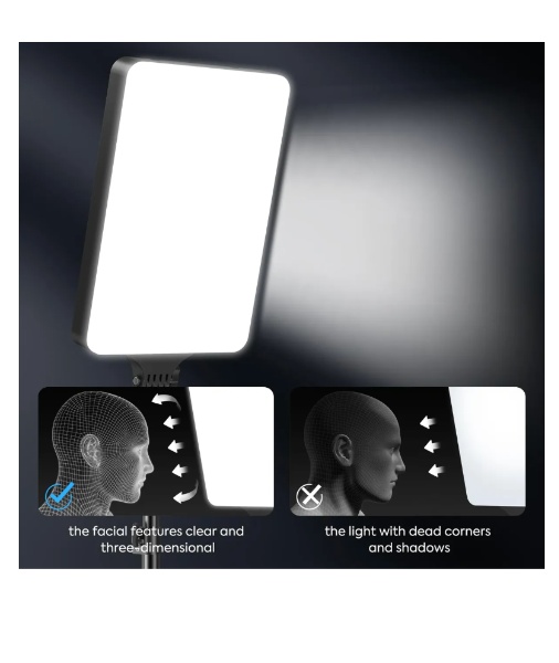 Panel de Luz LED Pro RL24 Profesional 1100W Trípode Control Remoto RL-24 - Imagen 4