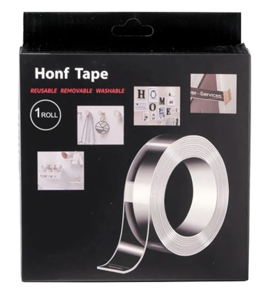 Cinta Doble Faz Adhesiva Silicona Multiusos Reutilizable CTP-5M - Imagen 2