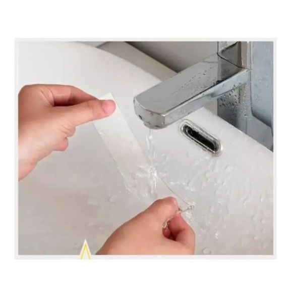 Cinta Doble Faz Adhesiva Silicona Multiusos Reutilizable CTP-5M - Imagen 4