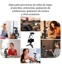 Kit De Grabacion Estabilizador Luz Led Y Microfono AY-49  - Imagen 3