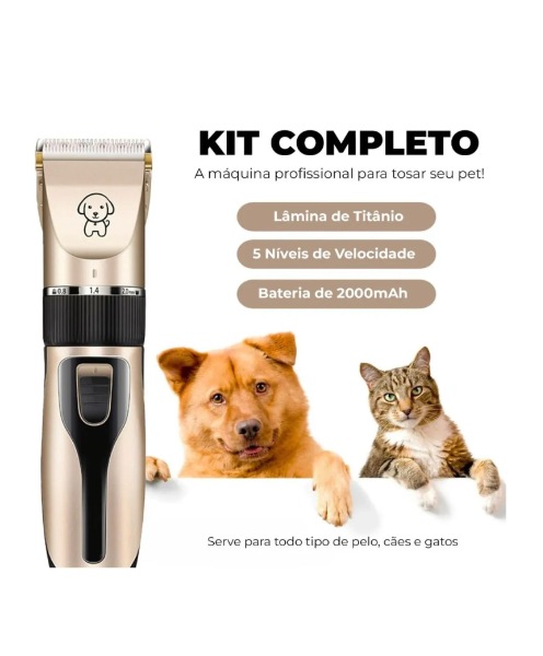 Máquina De Aseo para Perros Y Gatos 10 piezas CW-LFJ - Imagen 2