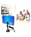 Antenas Tv Digital Hd Antena Para Hd Tv Antena Tv Exterior Color Azul / Antena HD Analógica AT-2  - Imagen 6