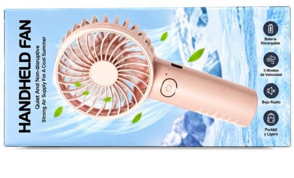 Ventilador Portátil De Mano S7