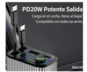 CARGADOR PARA CARRO DE CELULAR [ Q9C ]  - Imagen 2