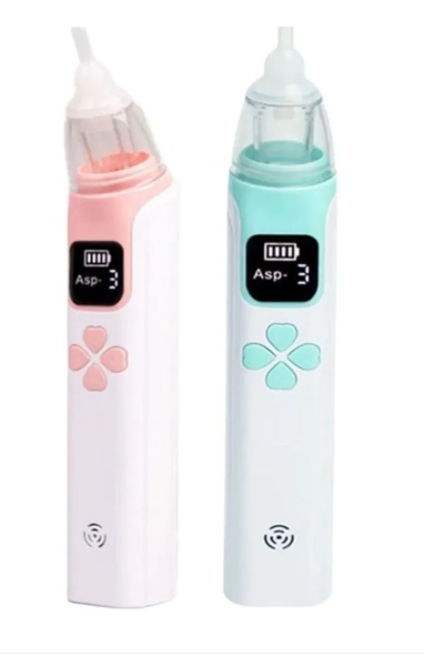 Aspirador Nasal Para Bebes Saca Mocos Con Succion Suave Y Musica Recargable Colores MX-699