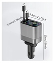 CARGADOR PARA CARRO DE CELULAR [ Q9C ]  - Imagen 6