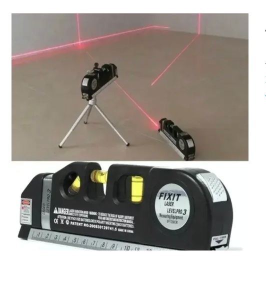 Nivel Láser De Línea Cruzada Alineador Level Pro 3 + Trípode LV-03ZJ - Imagen 6