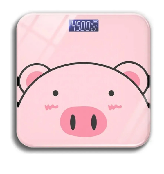 Bascula Digital Cerdito Recargable Peso Digital Para Hogar  6026 - Imagen 2