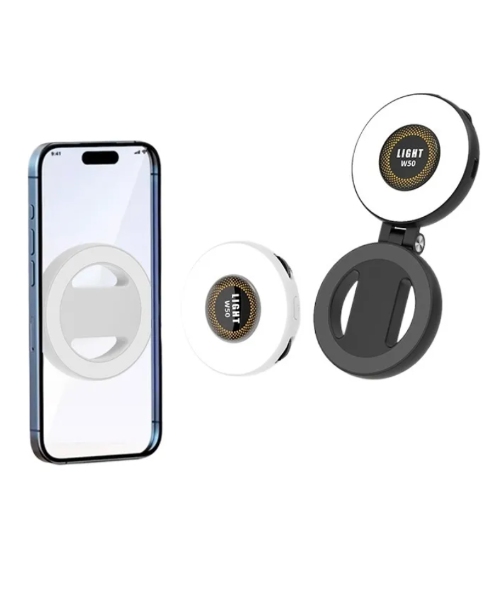 Luz magnética para selfie para teléfono W50 - Imagen 2