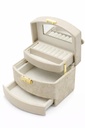 joyero Alhajero Organizador Con Cajones Espejo Joyas Anillos Caravanas SSH-1002 - Imagen 2