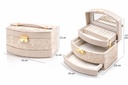 joyero Alhajero Organizador Con Cajones Espejo Joyas Anillos Caravanas SSH-1002 - Imagen 4
