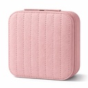 Joyero Mini Alajero Organizador Para Viaje O Recuerditos Color Rosa B007 - Imagen 2