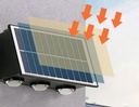 Lampara Solar Led Exterior Pared 6 Luces Led PD-6W - Imagen 2