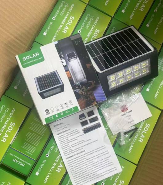 Luces de pared de jardín solares de 20LED para exteriores superbrillantes  SAL-10P - Imagen 4