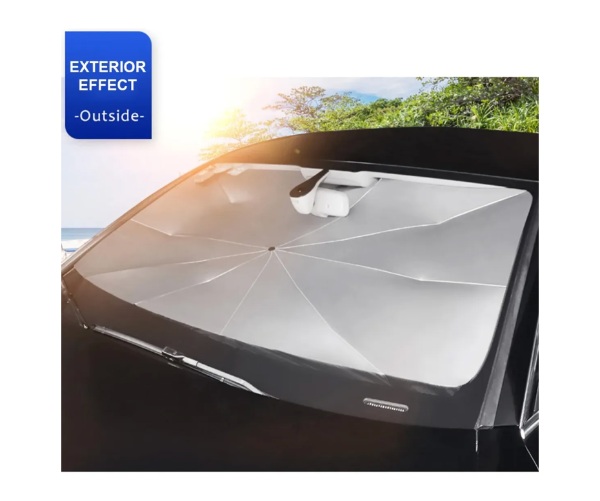 Sombrilla Parasol Carro Proteccion Solar Parabrisas Automovil WSS-998 - Imagen 3