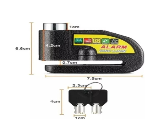 Candado Alarma Moto Bici DW-UK  - Imagen 5