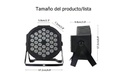Luz de escenario LED tacho par Genérica 18 Leds luces color colorful XKL-A4 - Imagen 2
