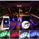 Tira Luces Interior Carro Led Rgb Audiorítmica App Bluetooth  LED-5P - Imagen 3