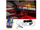 Tira Luces Interior Carro Led Rgb Audiorítmica App Bluetooth  LED-5P - Imagen 4